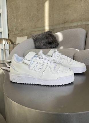 Adidas forum low white 7