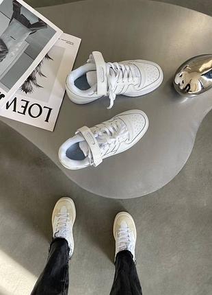 Adidas forum low white 9