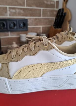 Стильные кожаные кроссовки puma 39p.-25,5 см.