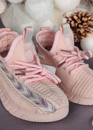 Детские розовые кроссовки, кеды изи для девочки на пене! лёгкие весна лето