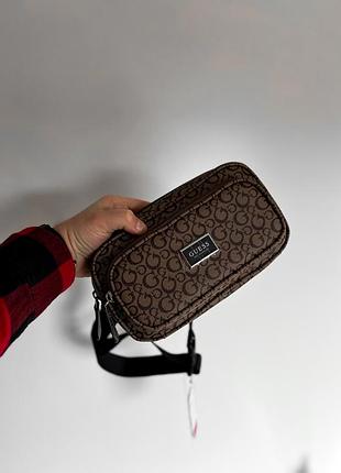 Бананка \ сумка guess travel top zip belt bag