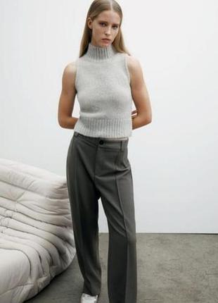 Великолепный пушистый топ с ангорой и шерстью от zara
