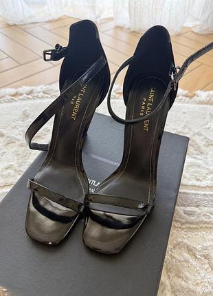 Босоніжки saint laurent 37 розмір. коробка пильник