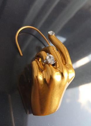Schiaparelli каффа скіапареллі  на вухо без проколу, дизайнерська прикраса luxury statement earring подарунок біжутерія люкс якості вінтаж