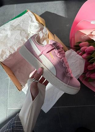 Кеды женские puma pink