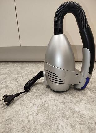Ручной пылесос merlin 800w немецкое качество, рабочий, с гибким шлангом