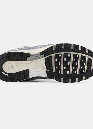 Nike p-6000 white silver blue 3