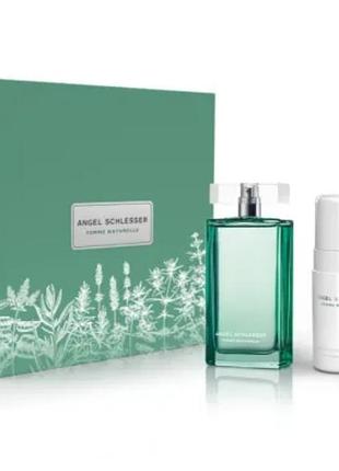 Набор angel schlesser femme naturelle edt 100 ml+ face cleansing mousse 100 ml оригинал