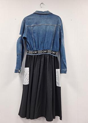 Комбинированный плащ 2