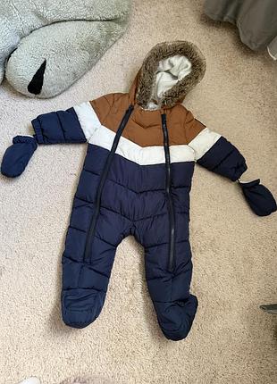 Комбінезон зимний 6-9 міс