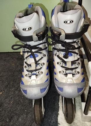 Ролики salomon pr-100 женские 39 размер хорошее состояние
