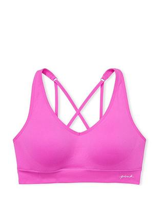 Спортивный топ pink active seamless pink