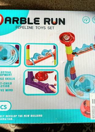 Конструктор-лабиринт marble run (трубопровод) 3