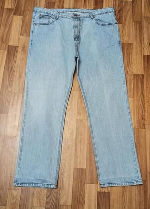Мужские джинсы regul отличаются прямым кроем джинсы бренда inspire denim размер одежды 44, длина внутреннего шва 31