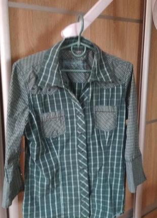 Красивая оригинальная рубашка  street one   р-м