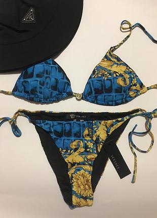 Купальник роздільний versace