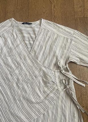 Стильна блуза від zara, розмір l/xl