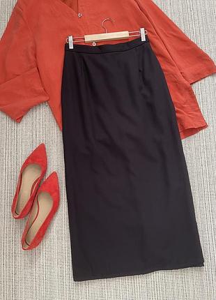 Спідниця довга з вовни