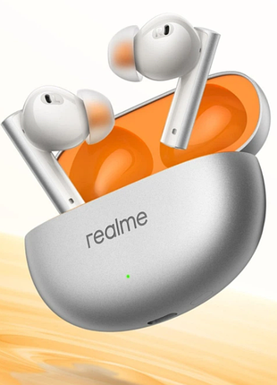Беспроводные наушники realme buds air 6 flame silver