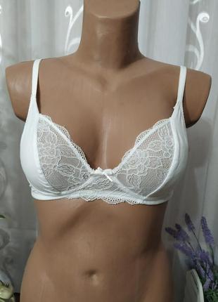 Натуральный трикотажный бюстгальтер