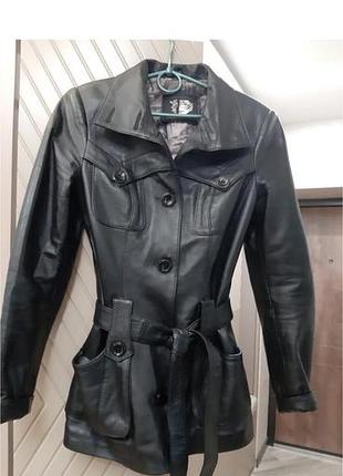 Шкіряний піджак,куртка