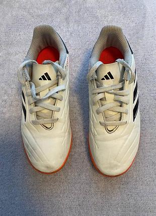 Дитячі сороканіжки 20.5 см adidas молочні