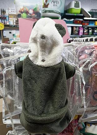 Велюровий комбінезон для собаки pet fashion xxs