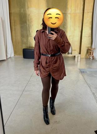 Подовжена сорочка plt🤎