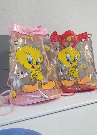 Рюкзачок детский прозрачный