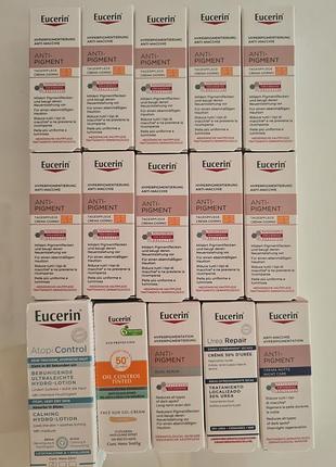 Набір денний крем проти пігментації шкіри eucerin anti-pigment spf 30+