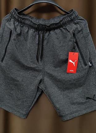 Мужские спортивные трикотажные шорты puma