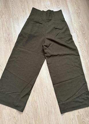 Широкие брюки h&amp;m р.s/m 2