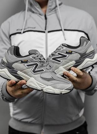 New balance 9060 grey cordura, кросівки чоловічі зимні, кроссовки мужские зимние, кросівки жіночі зимові