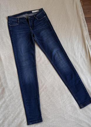 Штани джинси жіночі завужені zara trf denim 38