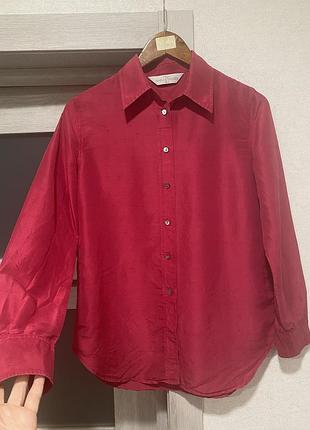 Шовкова сорочка m&s, розмір s/m