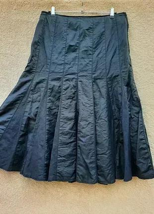 Юбка, лен + коттон,р46🖤🖤🖤