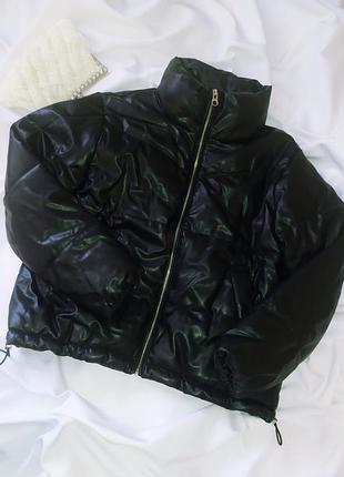 Курточка из экокожи