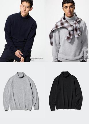 Гольф, водолазка uniqlo зі 100%  овечої вовни