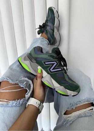 Жіночі кросівки new balance 9060 в кольорах оригінал замша