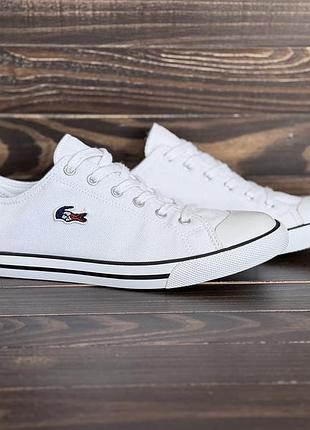 Lacoste l27 om Ø srm оригинальные кеды