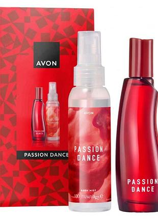 Подарочный набор avon passion dance в подарочной упаковке