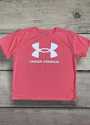 Футболка оверсайз спортивная under armour лёгкая тонкая для спорта