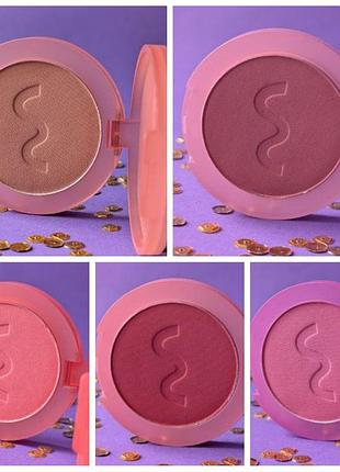 Tower 28 beauty 
getset® blur + set matte powder blush 4g.