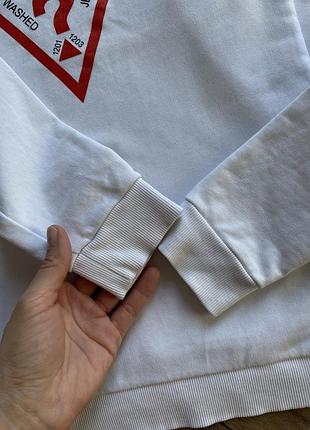 Лонгслів / реглан білий guess 4