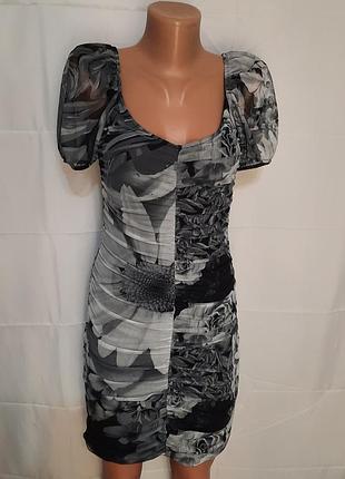 Платье-сетка, размер s