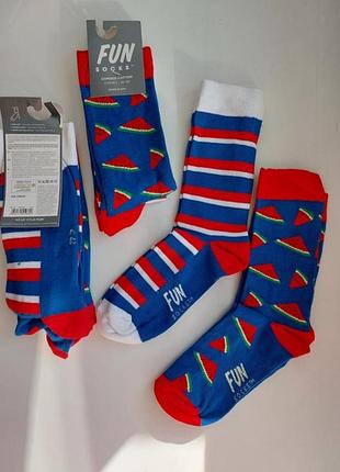 Комплект хлопковые носки fun socks 2 пары