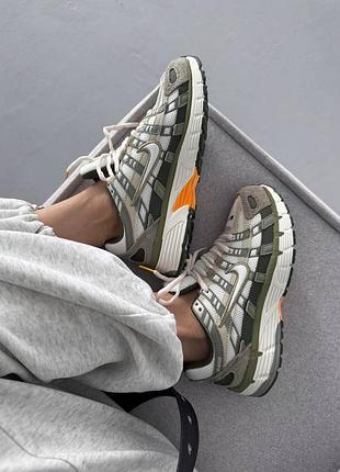 Кроссовки nike p-6000 cargo khaki