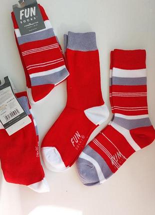 Комплект хлопковые носки fun socks 2 пары