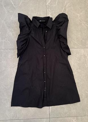 Чорна сукня zara