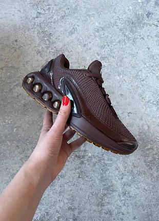 Кроссовки женские / мужские коричневые осенние весенние летние